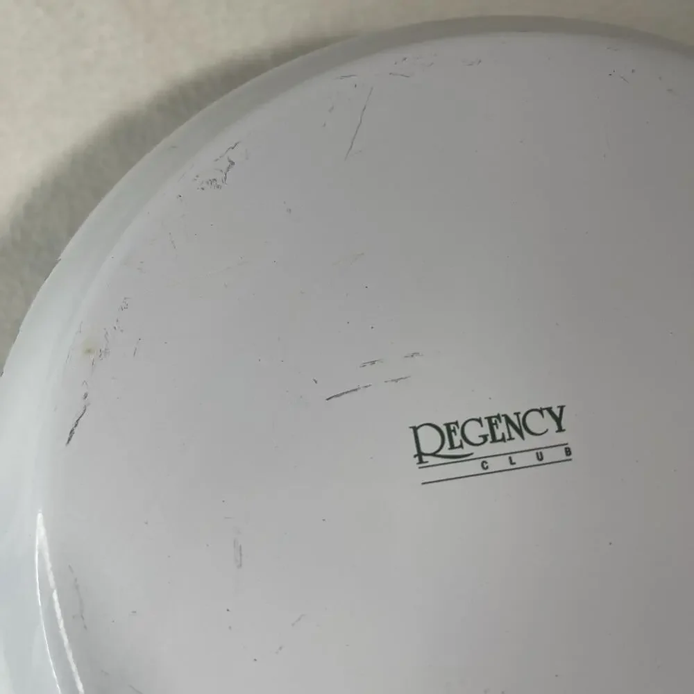 1980s Regency Club Cooks Corner 2 Handled Enamelware Soup Casserole w/Lid 3 Qt